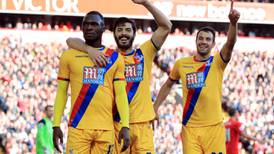 Benteke brace sees Crystal Palace come from behind at Anfield