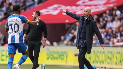 Ten Hag says ‘perfect game’ needed from United in FA Cup final if City to be defeated 