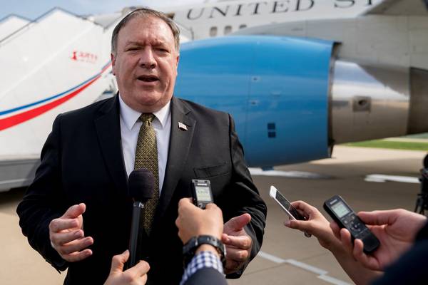 Pompeo brushes off North Korea’s ‘gangster’ accusation