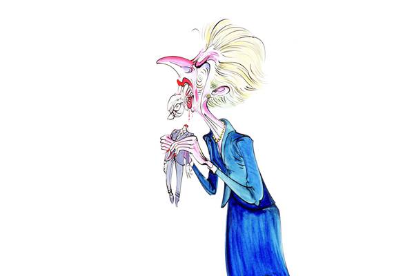 Gerald Scarfe: ‘To destroy a politician is very difficult’
