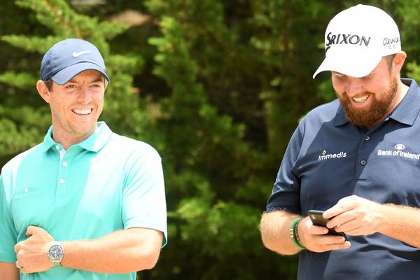 Rory McIlroy and Shane Lowry paired together at BMW PGA
