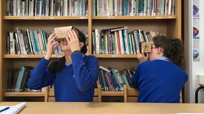 Virtual school tours take students to the moon and back