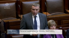 Niall Collins statement as it happened: Limerick TD says actions around land sale were ‘legally correct’