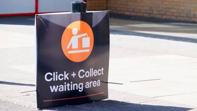 Clothing store owner cannot understand why click and collect is off until May