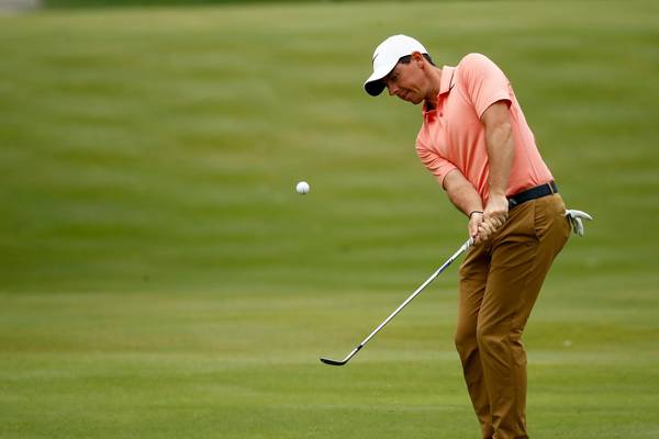 Rory McIlroy lurking dangerously after marathon day at Firestone