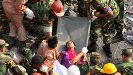 Woman pulled alive from  rubble in Dhaka after 17 days