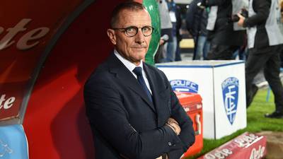 Empoli show no empathy as they sack their coach on his 65th birthday