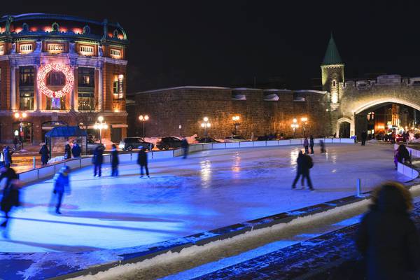 Have an ice time on holiday in Québec