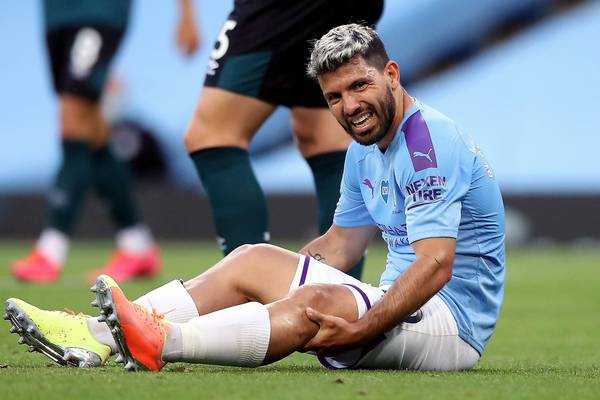 Sergio Agüero may miss rest of domestic season following knee surgery