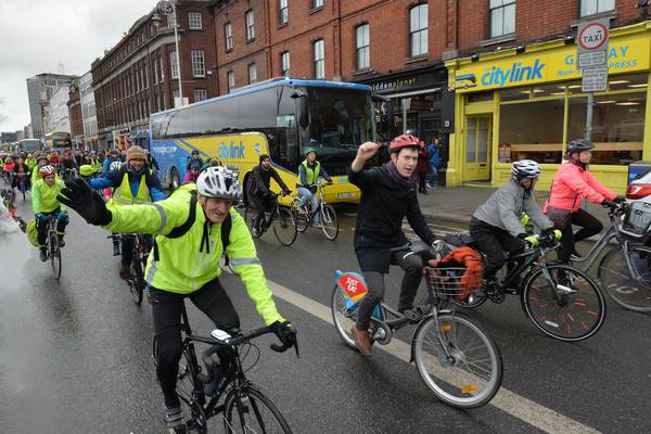 The Irish Times view on cycling infrastructure: a tipping point