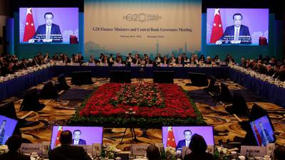 China seeks to soothe leaders’ anxieties at G20 in Shanghai