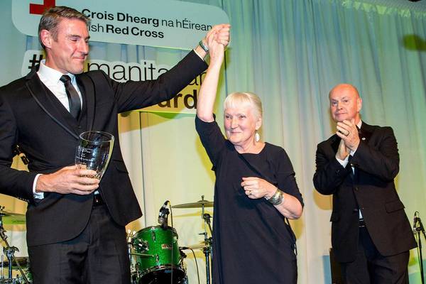 Homeless campaigner Alice Leahy named humanitarian of the year
