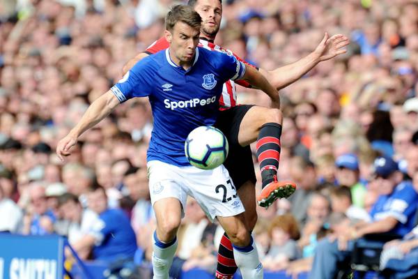 Séamus Coleman: captaining Everton to victory an ‘honour’