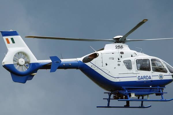 Garda helicopter could not keep up with 15-year-old boy driving stolen car