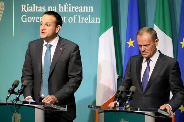 Donald Tusk firmly supports Ireland in Brexit negotiations