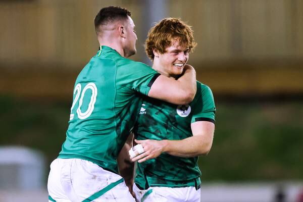 Henry McErlean the only change to for Ireland U20s’ starting XV vs France