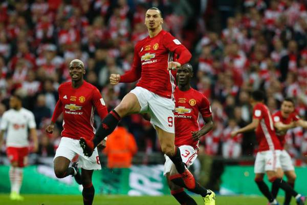 Ibrahimovic proves most special as United claim EFL Cup