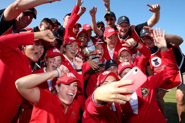 USA dominate final-day singles to retain Curtis Cup in Wales