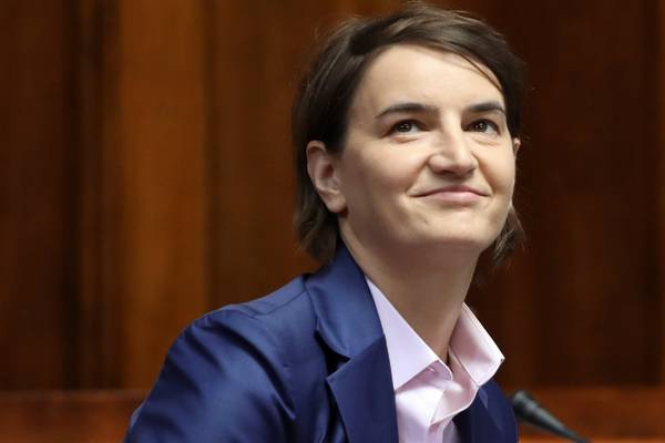 Ana Brnabic defies critics to become first woman to lead Serbia