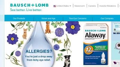 Union  hopes for compromise deal  with Bausch & Lomb