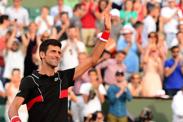 French Open round-up: Novak Djokovic eases into last eight