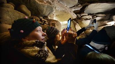 Newgrange: A soggy winter solstice, it was not meant to be