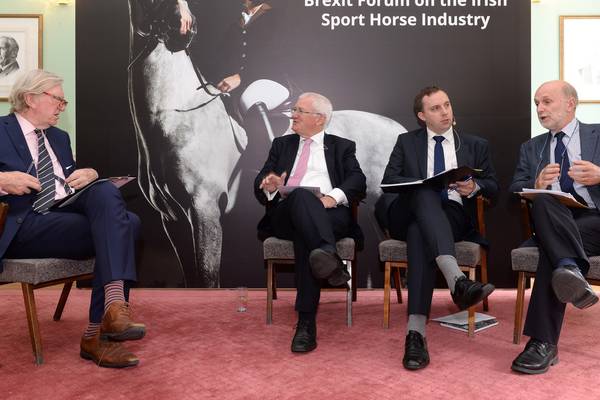 Brexit poses ‘formidable’ challenges for Irish equine industry
