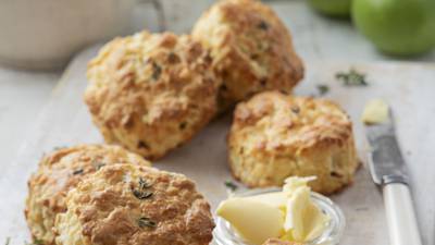 The secret to an airy and light scone with a pillowy interior