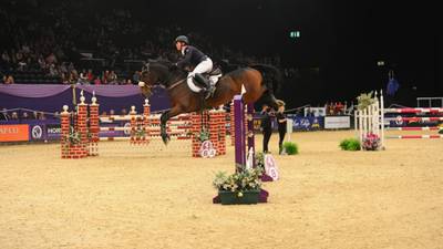Trevor Breen takes prize at  Horse of the Year Show