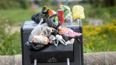 Litter in Irish cities worsens to levels ‘not seen in 10 years’