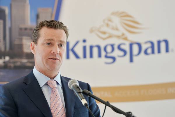 Kingspan reports 44% increase in sales to €4.7bn