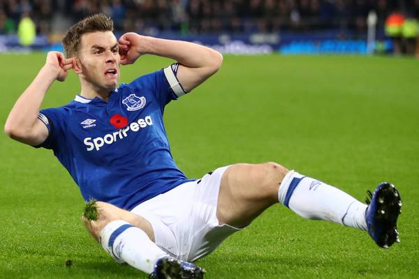 Séamus Coleman answers critics with key goal for Everton