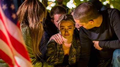 California mass shooting: Las Vegas survivor among dead