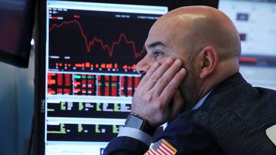 Stock markets under pressure amid threat of US government shutdown