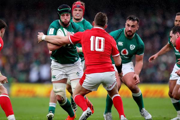 Wales left to lick their wounds after Ireland win the collisions
