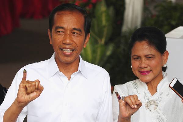 Indonesia’s president Joko Widodo looks set for second term