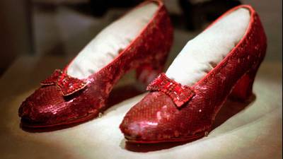 ‘Wizard of Oz’ slippers found 13 years after being stolen