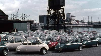Photographs emerge of futuristic bubble car once made in Dundalk