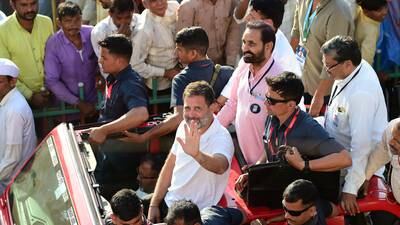 Rahul Gandhi takes election message to India with 6,700km trek