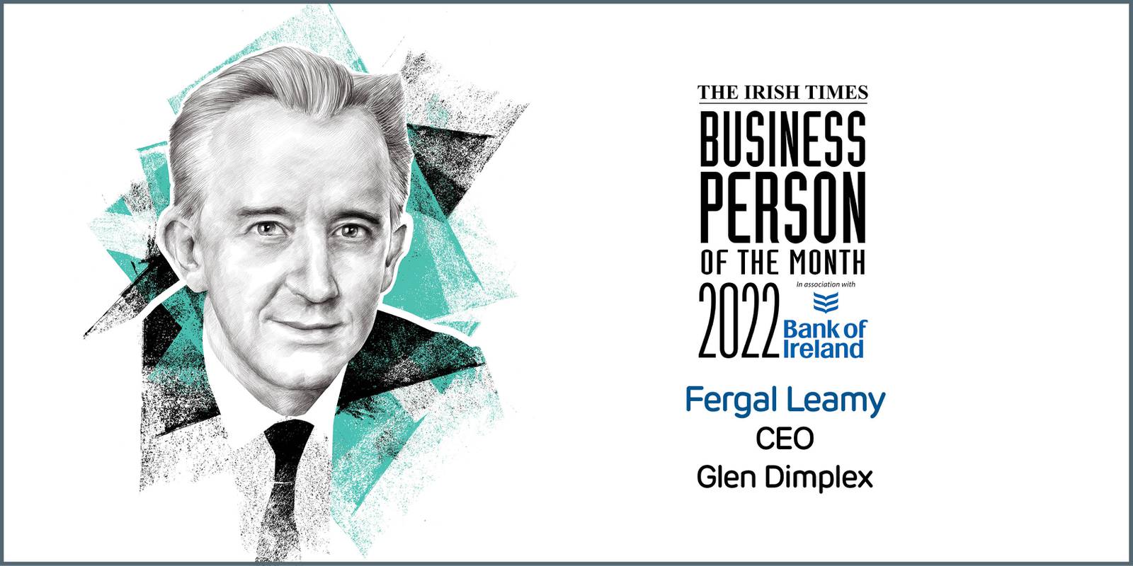 Fergal Leamy, Business Person of the Month June 2022
