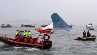Nearly 300 feared dead in South Korean ferry disaster
