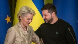 Russian attacks injure 14 in Ukraine as Zelenskiy meets von der Leyen in Kyiv