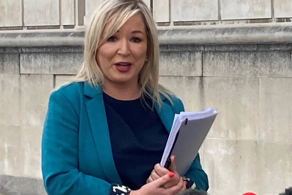 There is no alternative to the NI protocol, says Michelle O’Neill
