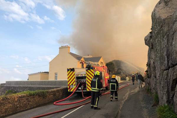 Gardaí begin door-to-door inquiries after Donegal gorse fire