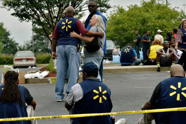 Two killed, police officer wounded in shooting at Mississippi Walmart store