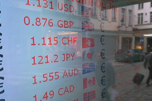 Sterling up against euro and dollar on Brexit reassurance