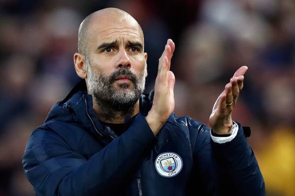 Guardiola blames himself for Manchester City’s goal problems