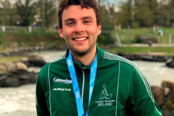 Liam Jegou makes history with first Irish gold medal at canoe World Cup