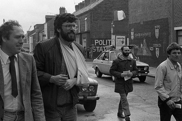 Gerry Adams was crucial in persuading the IRA to cease fire