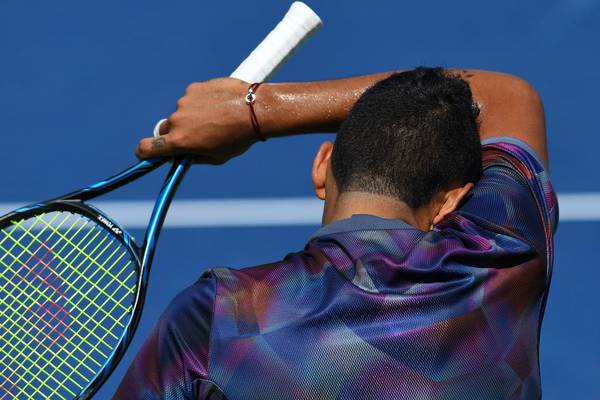 Nick Kyrgios dumped out in first round of US Open